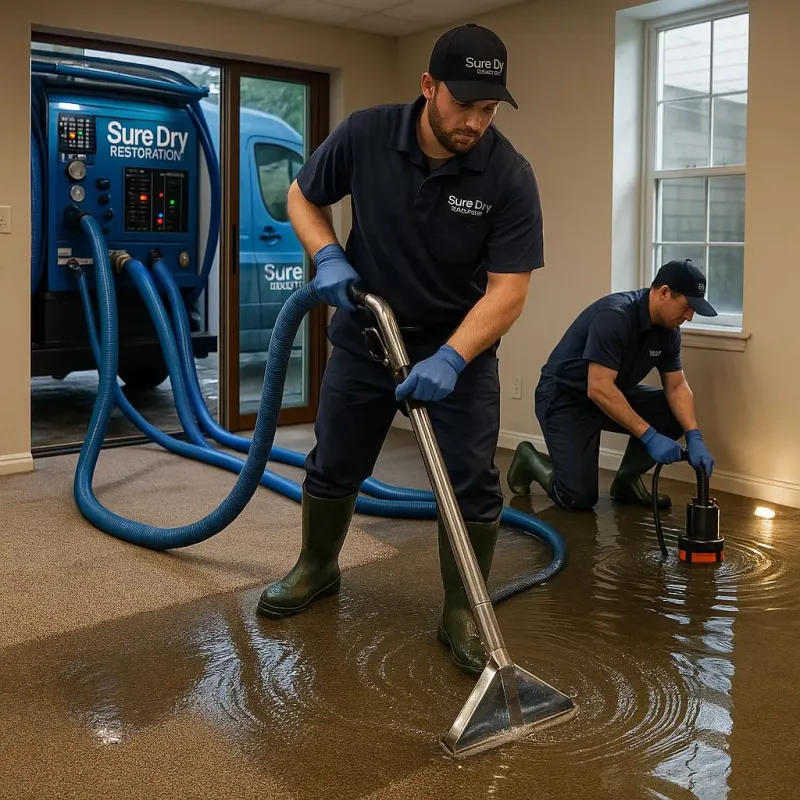 Water Extraction and Removal process in La Porte, TX